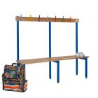 School Island Bench - 8 Hooks - Single Sided