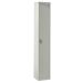 Express Locker - 1 Compartment - Light Grey Doors - H.1800 W.300 D.300