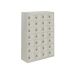 Personal Effects Locker - 28 Compartment - Light Grey Doors - H.1285 W.900 D.380