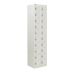 Personal Effects Locker - 20 Compartment - Light Grey Doors - H.1800 W.450 D.380